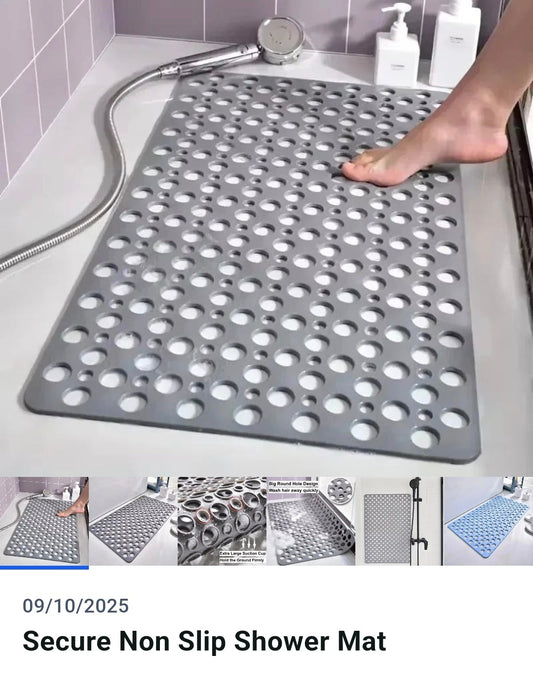 Non slipable shower mat